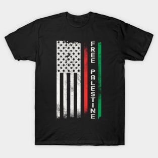 Free Palestine Flag T-Shirt